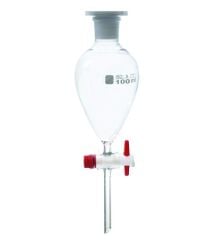 Ayırma Hunisi Armudi Teflon Musluk 1000 Ml