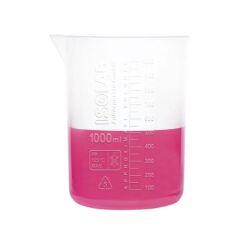 Beher - P.P - Kısa Form - Kabartma Skala - 2000 Ml