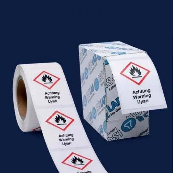 Uyarı Etiketleri - Ghs 7 - Uyarı - 26 X 37 Mm