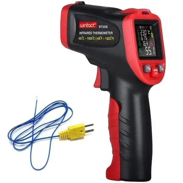 Wt323e Rutubet Küf Analizli Lazerli Termometre 1050°c