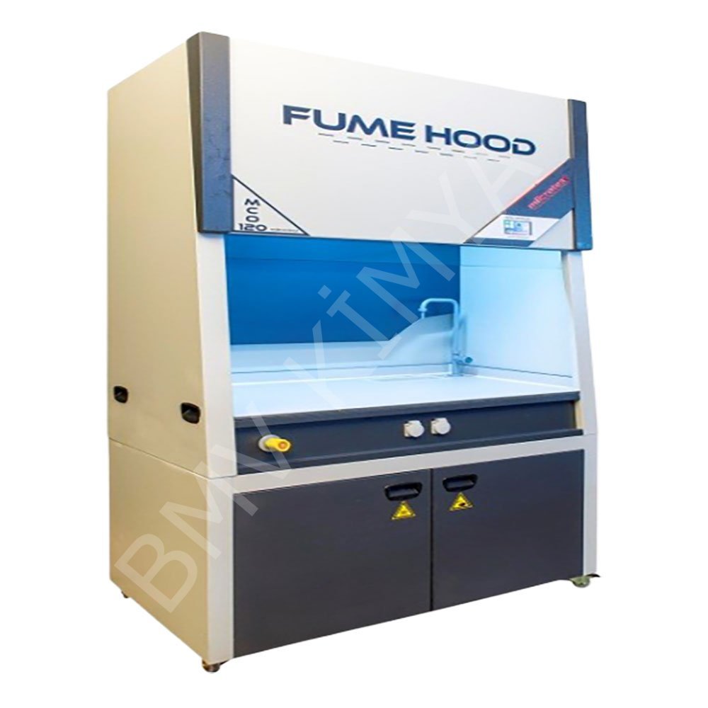 Mikrotest MCO-120 Çeker Ocak - 1200x750x2300 Mm - Kompakt Pp Evye + Musluk + 2 Adet Priz 220 Volt