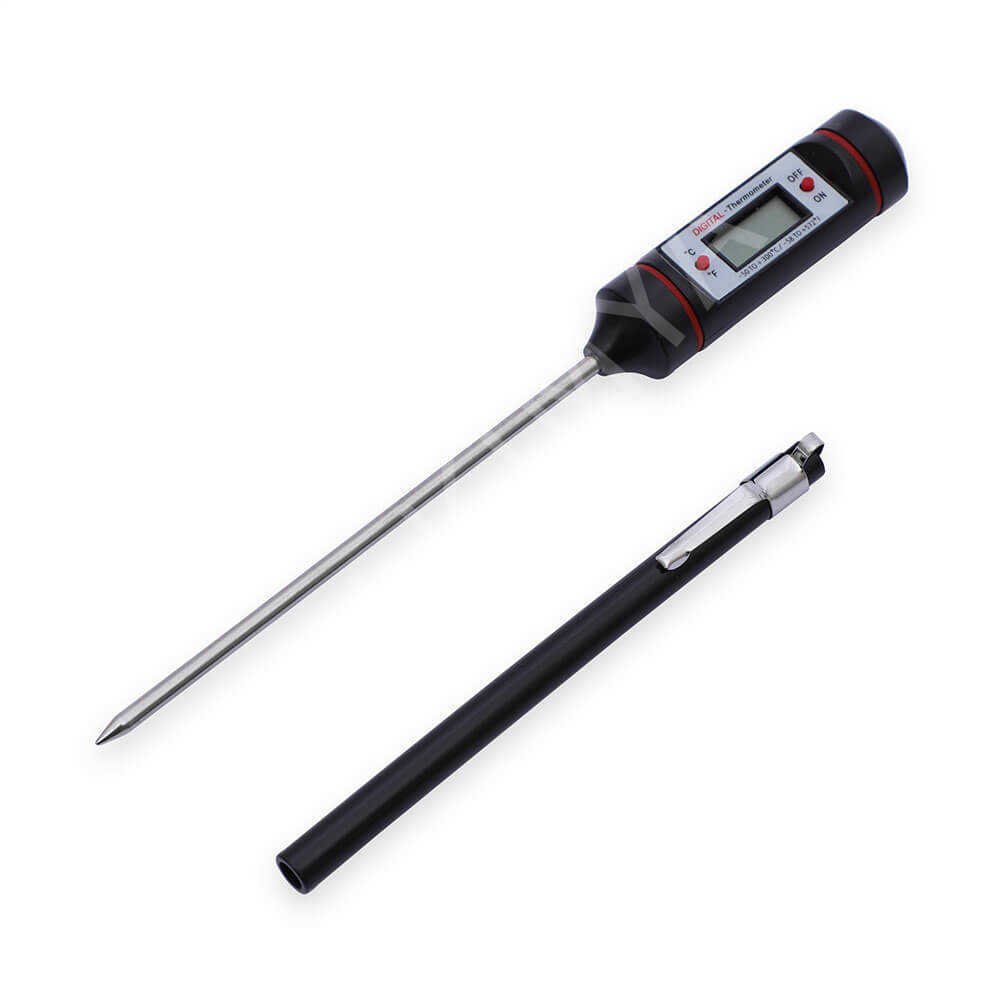 Dijital Batırma Tip Termometre 12 Cm