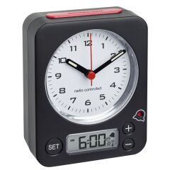 Dijital alarm ayarlı radyo kontrollü çalar saat COMBO