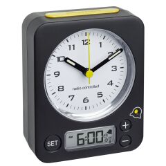 Dijital alarm ayarlı radyo kontrollü çalar saat COMBO