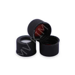Kirmızı Ptfe/Beyaz Silikon Septa, 13Mm Siyah Vidalı