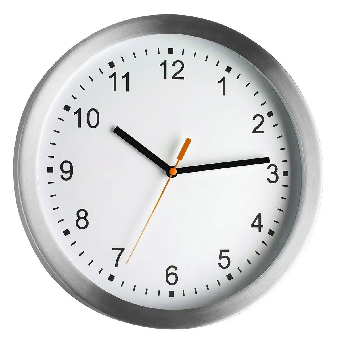 Alüminyum Çerçeveli Analog Duvar Saati