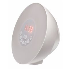 Radyo çalar saat ve masa lambası gün ışığı simülasyonu WAKE-UP LIGHT