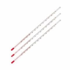 Termometre Baget Tip Alkollü Plastik Başlıklı -10+50 C