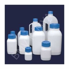 061.42.125 Şişe - P.E - Toz Maddeler İçin - 125 Ml 50 Adet / Paket