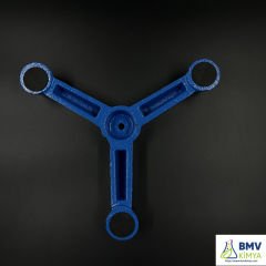 LABORATUVAR TİPİ BÜRET STANDI 3 AYAK 135MM
