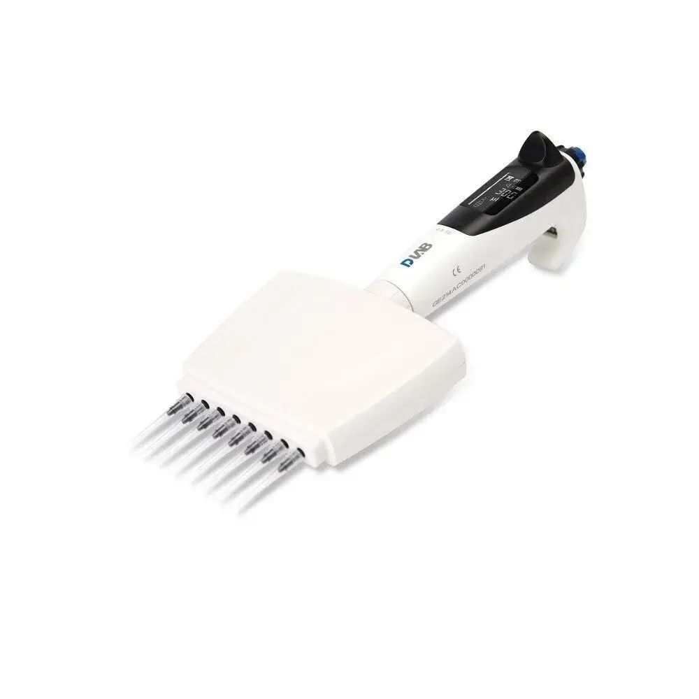 Dpette⁺ 8 Kanallı Elektronik Pipet 15-300 µl