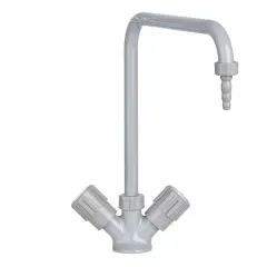 Çift Çıkışlı Su Musluğu