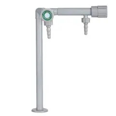 Tek Girişli Çift Çıkışlı Su Musluğu 90°