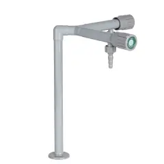 Tek Girişli Çift Çıkışlı Su Musluğu 90°