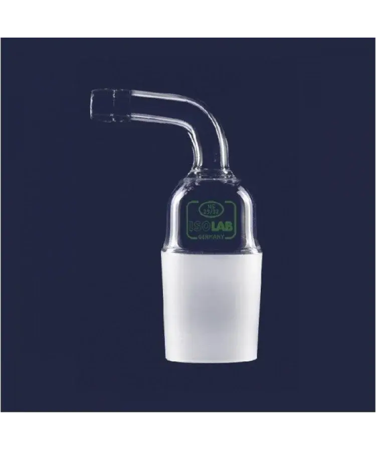 Adaptör - Nozül - Eğimli - Musluksuz - Çap 8 Mm - Erkek Şilif : Ns 14/23