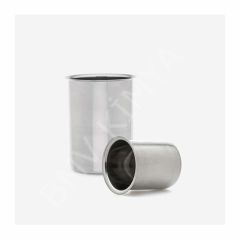 025.04.100 Beher - Kısa Form - Paslanmaz Çelik - 100 Ml 1 Adet / Paket