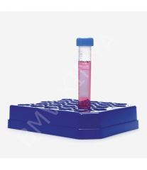 078.06.050B Tüp Standı - P.P - Bas & Bırak Model - 50 Ml Tüpler İçin - Mavi 1 Adet / Paket
