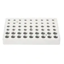 Heating Block, Used For 0.2ml, 0.5ml And 1.5/2ml Tubes , 18 Holes Each Volume (thin)
