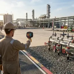 Hıkmıcro Aı56l Akustik Ses Görüntüleme Kamerası | Gaz Sızıntı Kamerası