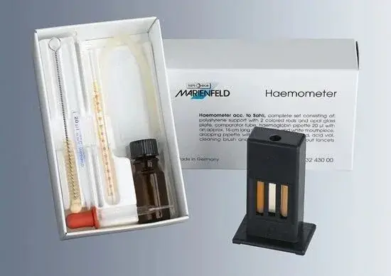 Hemoglobinometre, Sahli