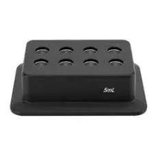 Heating Block, Used For 5ml Tubes, 8 Holes, Cone Bottom