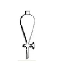 Konik Ayırma Hunisi Cam Musluklu  50