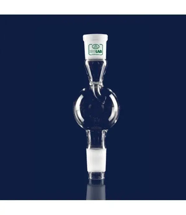 Adaptör - Sıçratma Tutucu - Düz - Dişi Şilif : Ns 29/32 - Erkek Şilif : Ns 29/32