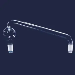 Distilasyon Bağlantıları - Sıçratma Tutuculu - Kondensersiz - Erkek Şilif(ler) : Ns 29/32 - Gövde Uzunluğu 150 Mm