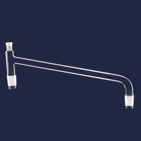 Distilasyon Bağlantıları - Kondensersiz - Termo. Erkek Şilif(ler) : Ns 29/32 - Dişi Şilif : Ns 14/23 - Gövde Uzunluğu 350 Mm