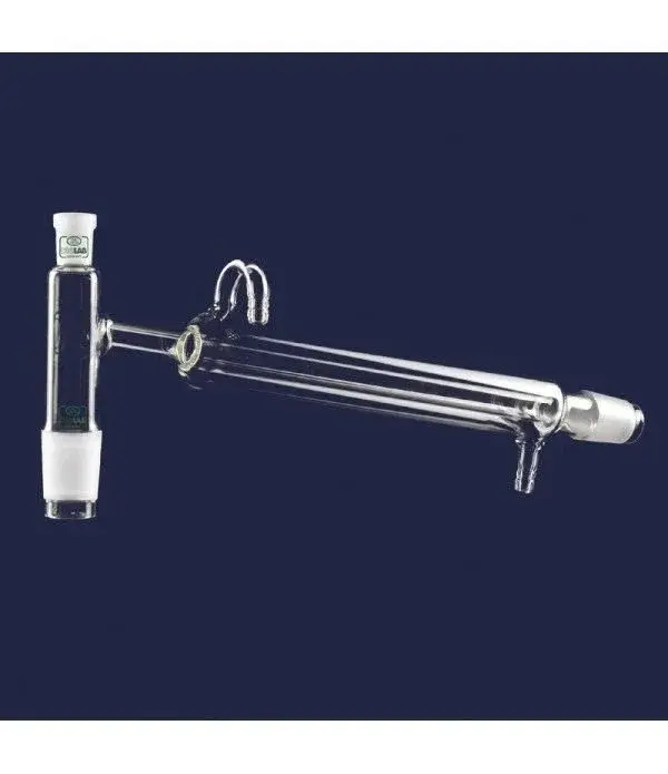 Distilasyon Bağlantıları - Kondenserli - Standart - Erkek Şilif(ler) : Ns 14/23 - Kondenser Uzunluğu 160 Mm