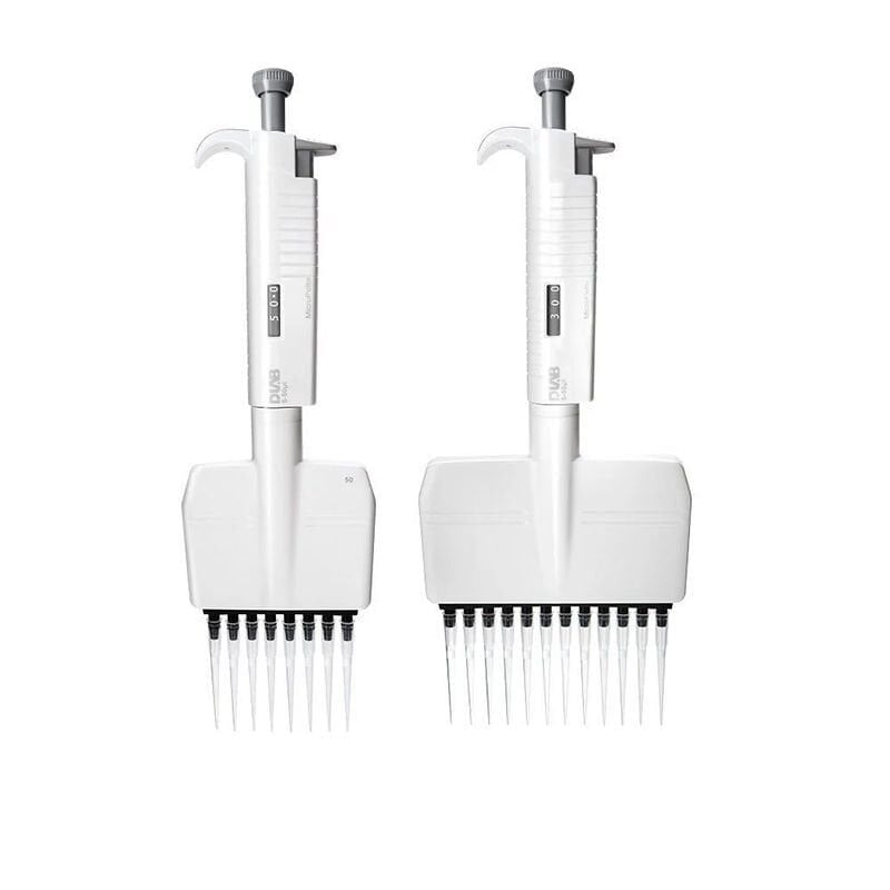MicroPette Plus 8 Kanallı Ayarlanabilir Otomatik Pipet 50-300 μl