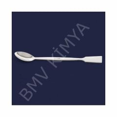 047.01.120 Spatül - Paslanmaz Çelik - Makro Kaşaklı - 120 Mm 1 Adet / Paket