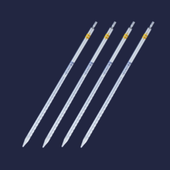 Pipet - Cam - Dereceli - As Kalite - Grup Sertifikalı - Mavi Skala - 10 Ml