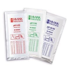 HI70007P pH 7.01 @ 25°C  Calibration Buffer Sachets, (25 x 20mL)