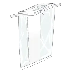 Rollbag1300 Steril, 1300 Ml, 175x290 Mm