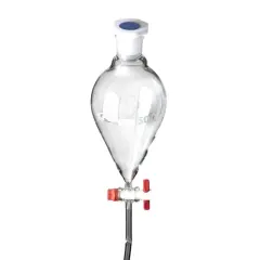 Ayırma Hunisi - Armudi - Ptfe Musluklu - Ns 19/26 - 100 Ml