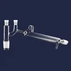 Distilasyon Bağlantıları - Kondenserli & Claisen Başlıklı - Standart - Erkek Şilif(ler) : Ns 14/23 - Kondenser Uzunluğu 250 Mm