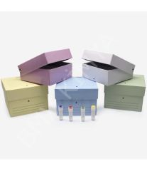 092.22.102W Cryo Tüp Kutusu - Karton - 5 Ml Tüpler İçin - Geçme Kapaklı - Beyaz 1 Adet / Paket