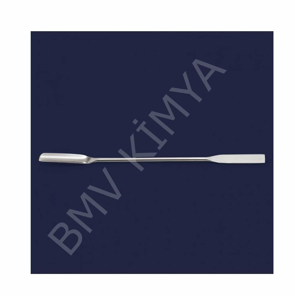 047.02.150 Spatül - Paslanmaz Çelik - Düz Oluklu - 150 Mm 1 Adet / Paket