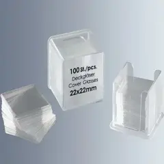 Lamel No:1, 18x18 Mm, 100'lük Şefaf Plastik Kutuda