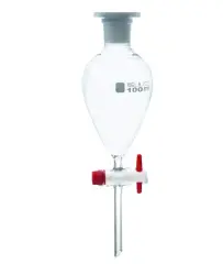 Ayırma Hunisi Armudi Teflon Musluk 500 Ml