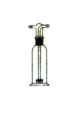 GAZ YIKAMA ŞİŞESİ  FİLTRELİ Başlıklı NS29/32 500