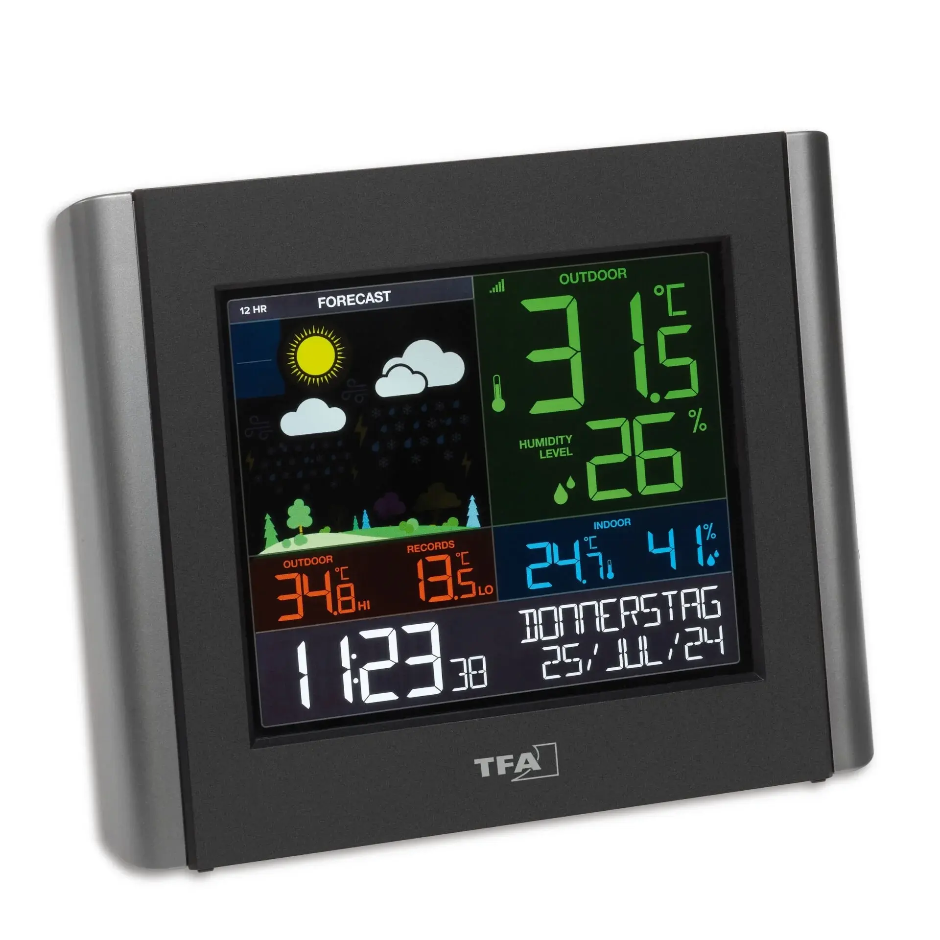 Wifi Özellikli Kablosuz Hava Durumu İstasyonu Vıew Meteo