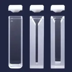 Spektrofotometre Küveti - Es Kuvars - Mikro - 12,5x52,5x45 Mm - 3,5 Ml