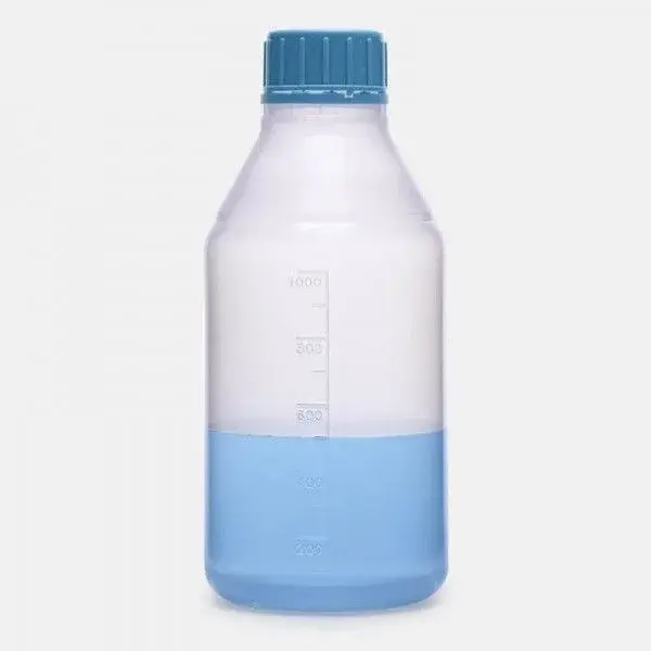 Şişe - Iso - Vida Kapaklı - Orta Boyun - P.p - Şeffaf - 1000ml