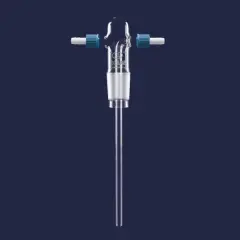 Gaz Yıkama Şişe Başlığı - Frit Disksiz - P.p Yan Kollu