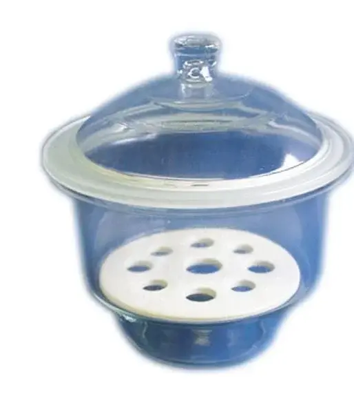 Desikatör - Düz Kapaklı - Porselen Diskli 210 Mm