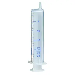 Şırınga 20ml, Tek Kullanımlı - Luer-slip, 100 Adetlik Ambalajda(non-steril) 100 Adet
