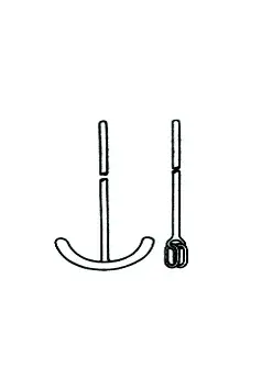 Karıştırıcı Şaftı - Çapalı 10x750