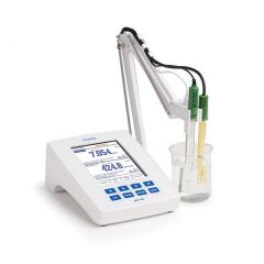 HI5522-02 Laboratuvar Araştırma Sınıfı Tezgahüstü Tablet pH / mV / ISE ve EC / TDS / Tuzluluk / Rezistivite Metresi